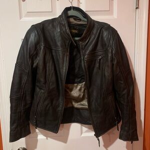 Cortech Women's Leather Motorcycle Jacket